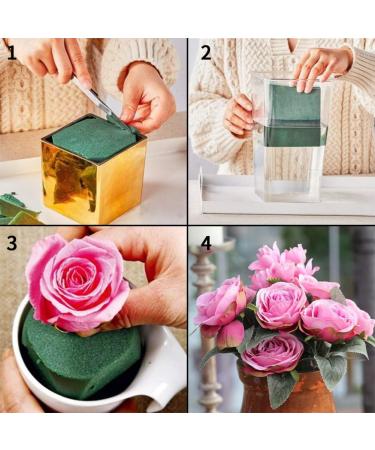 CCINEE Floral Foam Bricks - Pack of 5 Green Blocks for Flower Arrangement DIY Craft - Buy Online on GoSupps.com
