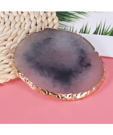 Lurrose Professional Nail Art Palette - Black & White Resin Cosmetic Primer Mixing Paint for Perfect Nail Designs - Buy Online on GoSupps.com