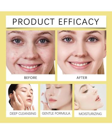 FFEEJ Gentle Facial Cleanser - Deep Cleanse Moisturizing Hydrating Face Wash For Daily Use - Buy Online on GoSupps.com