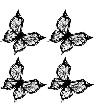 Butterfly Line Eyeliners Stencils Eye Makeup Tool Eye Templates Shaper Model Eyebrow Eyelashes Quick Stamping Tool Pack of Four - Buy Online on GoSupps.com