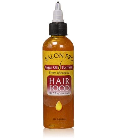 Salon Pro Hair Food Argan Oil 4 Oz Argan Oil Argan Oil