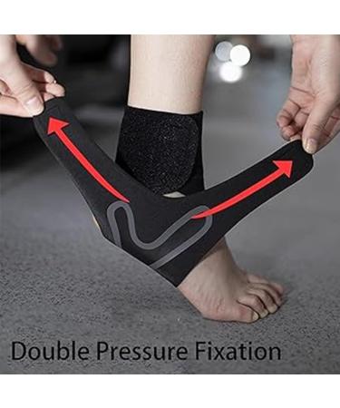 Neuben Fusswickel - Plantar Fasciitis Foot Wraps & Ankle Bandage (Red 2 Pair Size L EU 42-45) | International Shipping Available - Buy Online on GoSupps.com