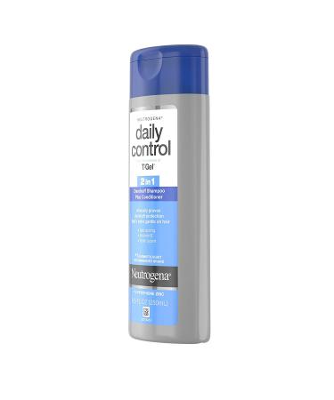 Neutrogena T/Gel Daily Control 2-in-1 Anti-Dandruff Shampoo + Conditioner 8.5 fl. oz - Buy Online on GoSupps.com