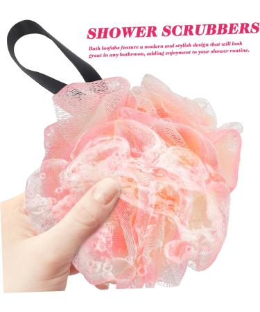 NOLITOY 4pcs Colorful Large Bath Balls - Body Wash Sponges Loofah Scrubbers & Bathroom Essentials for a Refreshing Shower Experience - Buy Online on GoSupps.com