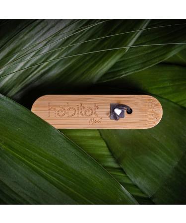 Eco-Friendly Habitat Nest: Bamboo Carbon Fiber Candle Wax 30m Mint Flavor Biodegradable Plastic-Free - Buy Online on GoSupps.com