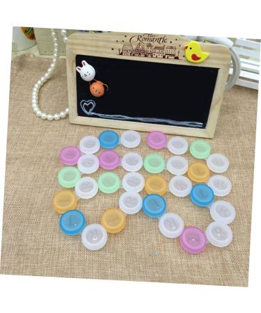 Buy Homsfou 10-Pack Lens Holder Case Kit - Clear Container for Colored Contact Lenses & Mirror Foil - International Shipping Available - Buy Online on GoSupps.com