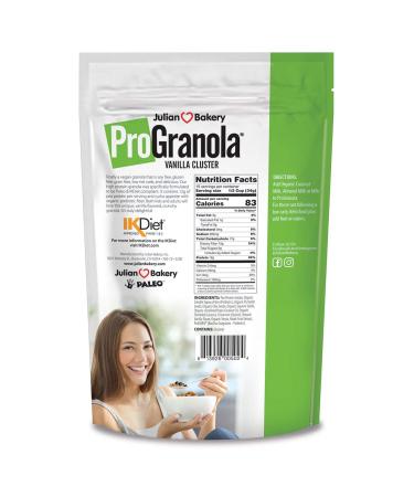 Buy Julian Bakery Pro Granola Vanilla Cluster 17.9 oz - Healthy Snack Option - Buy Online on GoSupps.com