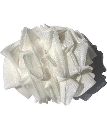 2 in 1 Bath Loofah Sponge Portable Face Washing Shower Loofahs Mesh Pouf Suitable for Wet or Dry Brushing Men Women Bath Supplies - Buy Online on GoSupps.com