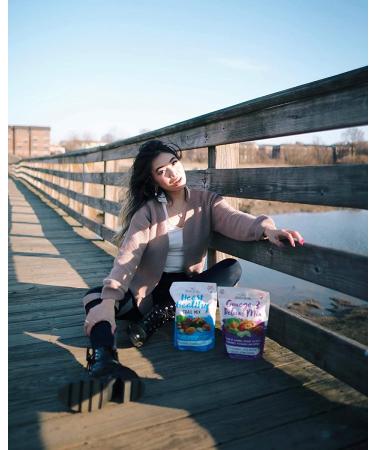 Nature's Garden Omega-3 Deluxe Mix - Heart Healthy Trail Mix - Gluten Free, Antioxidant Rich, Cholesterol Free - 26 oz (Pack of 3) - Buy Online on GoSupps.com