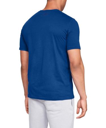 Under Armour Men's UA Boxed Sportstyle T-Shirt XL - Royal | Premium Quality & Worldwide Shipping - Buy Online on GoSupps.com