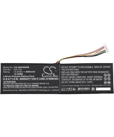 Battery Replacement for Aorus X3 Plus V5 V7 X5S V3 GX-17S | International Shipping Available - Buy Online on GoSupps.com