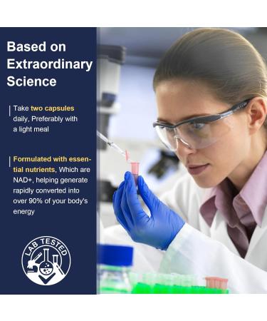 Totaria NAD Supplement for Women Men with nicotinamide riboside resveratrol Quercetin Betaine Boost NAD+ Levels NAD Plus Supplement for Anti Aging Energy Immune Focus 120 Capsules 120 Count (Pack of 1) - Buy Online on GoSupps.com