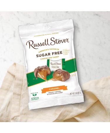 Russell Stover Sugar Free Butter Cream Caramels  3 oz. Bag (Pack of 2) - Buy Online on GoSupps.com