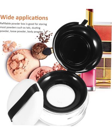 FRCOLOR Powder Puff Cosmetics Empty Cushion Compact Case Travel Size Containers Box Packaging Material Round - Buy Online on GoSupps.com