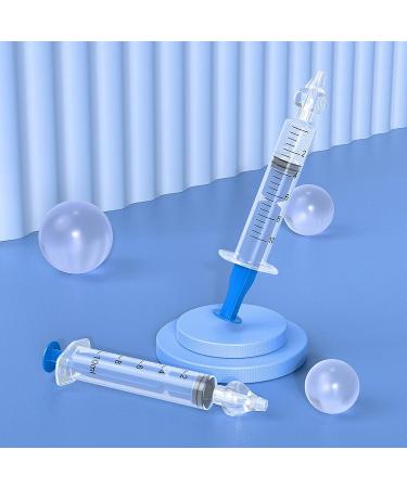 Baby Nose Syringe - 10ml Professional Nasal Irrigator for Safe Nasal Cleansing (2pcs Blue) - Buy Online on GoSupps.com