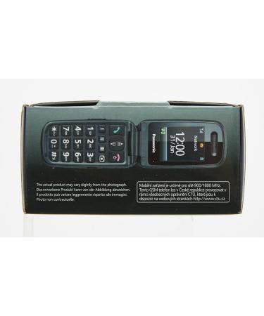 Panasonic KX-TU446EXG Senior Cell Phone - Shockproof SOS Button Large Display & Keys - No Contract - Gray - Buy Online on GoSupps.com