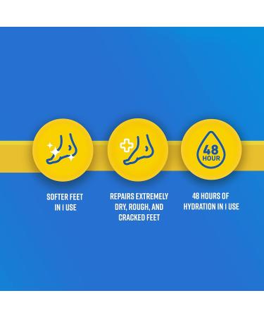 O'Keeffe's Healthy Feet Exfoliating Moisturizing Foot Cream Softens and Repairs Dry Cracked Feet 48 Hours of Hydration 3oz/85g Tube (Pack of 1) K0412502 - Buy Online on GoSupps.com