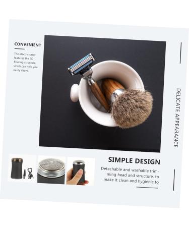 Men's Electric Razor & Hair Trimmer Set - Travel-Friendly 3D Beard Shaver | Aluminum Alloy Design | International Shipping Available - Buy Online on GoSupps.com