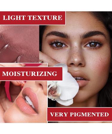2PCS Mini Capsule Pills Lipstick Set Matte Lip Stain Long Lasting Waterproof Lip Gloss Kit Pill Shaped Lipstick Lip Balm Suit for Women Girls(02+04) - Buy Online on GoSupps.com