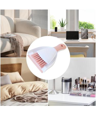 Broom and Dustpan Set | Cleaning Brush Dustpan Combo Set Desktop Handheld Cleaning Small Dustpan for Kitchen Home Study Room Bathroom - Buy Online on GoSupps.com