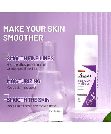 Anti Aging Facial Serum - Retinol Serum for Face - Retinol Anti Wrinkle Face Serum with Niacinamide - for Face Anti Aging Moisturizing Fine Line and Wrinkles 50ml - Buy Online on GoSupps.com