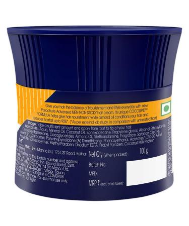 Pa..rachute Advansed Men Hair Cream - Anti-Hairfall Treatment 100 gm | Fast Shipping Worldwide - Buy Online on GoSupps.com