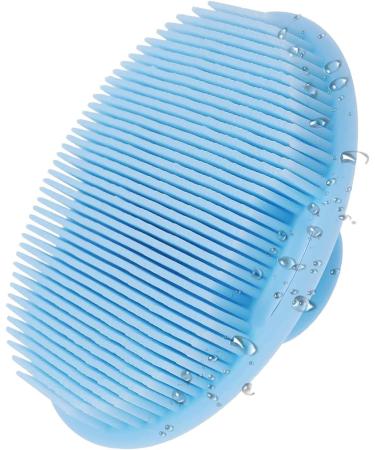 Facial Brush Multifunctional Silicone Face Scrubber Hand Scrubber Waterproof Facial Cleansing Brushes for Skin Cleansing for Deep Cleansing Virtcooy Blue - Buy Online on GoSupps.com