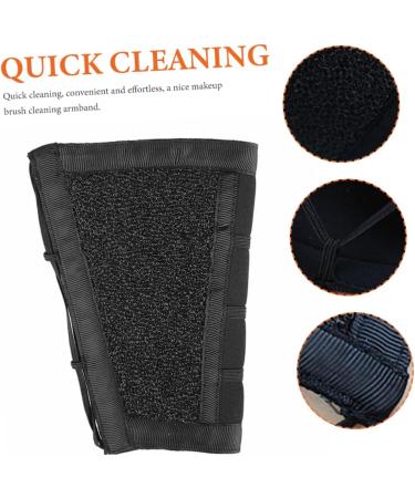 Beavorty makeup brush cleaning makeup cleaner armband makeup brush washing tool brush arm band cosmetic brush cleaner facial makeup brush cleaner facial tools Sleeves sponge make up - Buy Online on GoSupps.com