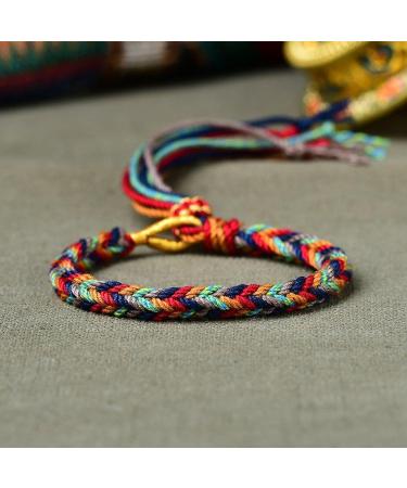 Oralgo's Hand-Woven Colorful Bracelet | Stylish & Symbolic Fashion Accessory for Everyday Use - Buy Online on GoSupps.com