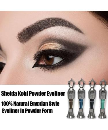 Eyeliner en Poudre Eye-Liner en Poudre Arabe Longue dur e Eye-Liner 100% Naturel Fait la Main Couleur Riche Longue dur e Anti-Taches - Buy Online on GoSupps.com