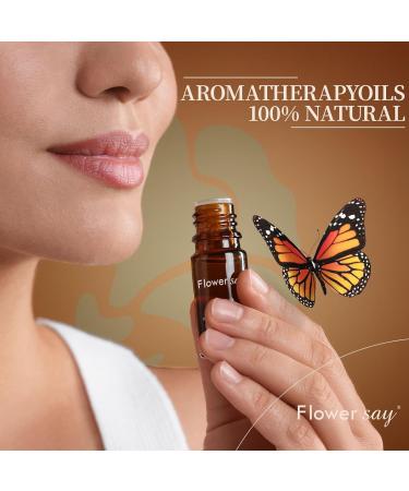 FLOWERSAY Cinnamon Essential Oil 10ml 100% Pure Cinnamomum Cassia from China Aromatherapy Grade for Diffuser Massage Soap Making DIY - Buy Online on GoSupps.com