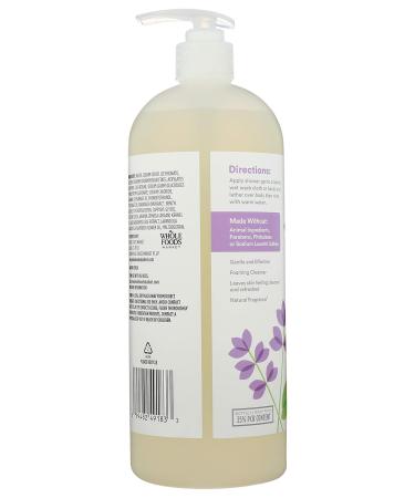 365 by Whole Foods Market Foaming Shower Gel Lavender 32 Fl Oz Lavender 32 Fl Oz (Pack of 1) - Buy Online on GoSupps.com
