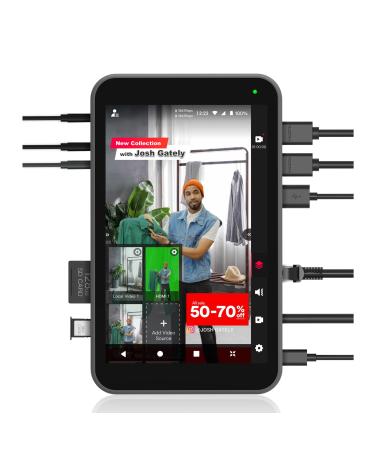 YoloLiv Instream, The Ultimate All-in-one Vertical Live Video Streaming Equipment Encoder, Switcher, Recorder, Monitor for Instagram, Tiktok - Buy Online on GoSupps.com