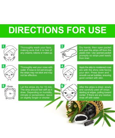 Beasts Nose Strips - Natural Bamboo Charcoal for Blackhead Removal & Deep Cleansing (80 Pieces) - Buy Online on GoSupps.com