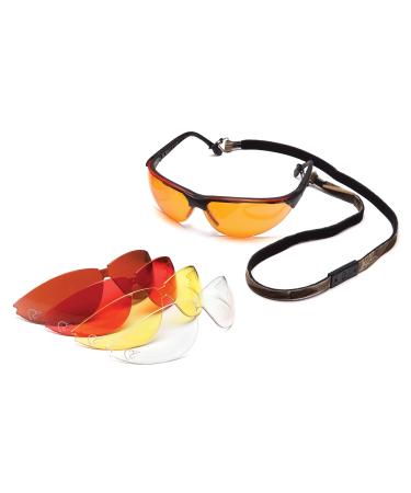 Ducks Unlimited Eye Protection Kit for Shooting With 5 Anti-Fog Lens Options Retail_packaging
