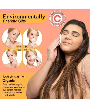 Reusable Skincare Pads - Eco-Friendly Cotton Rounds - Zero Waste Facial Pads - 10 Pack for Sustainable Beauty - Buy Online on GoSupps.com