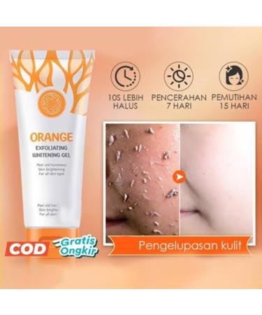Tsuchiya Orange peeling gel for women facial peeling gel brightening exfoliating whitening gel orange peeling gel for women reducing skin spots deep cleansing and smoothing for women 2 pieces - Buy Online on GoSupps.com