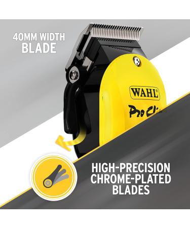 Wahl Pro Clip Clippers for Barber Apprentices Professional Hair Clippers Pro Haircutting Kit Hair Clipper for Students Adjustable Lever Corded Barbers Supplies - Buy Online on GoSupps.com