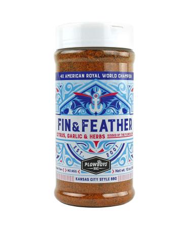 Plowboys BBQ Fin and Feather Seafood & Poultry Rub (12 Oz.)