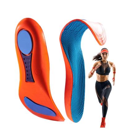 1 Pair Orthopedic Comfort Insoles - Cushioned Arch Support Sports Shoe Insole | Heel Cushioning Shoe Inner Soles Insoles Comfortable Shoe Inserts Orthotic Shoe Insoles for Hiking Work Casual 35-36