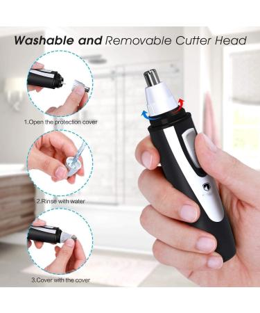 KouRy Multifunction Nose Hair Trimmer & Ear Hair Clipper | Portable Hair Repairer for Men & Women - International Shipping Available - Buy Online on GoSupps.com