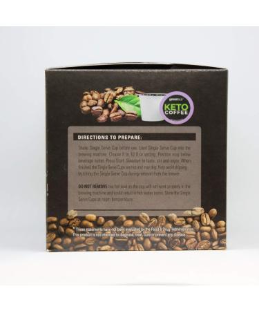 GREENSIDE | Coffee With Mct Oil | Energy Boosting Coffee Pods | 150 Mg | 10 Single Serve Pods | 0.35oz/10g Each | Feel Fresh & Active All Day | Friendly & Convenient - Buy Online on GoSupps.com
