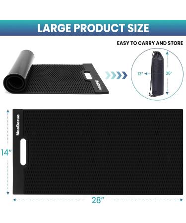 Mastermined Fishing Fillet Mat 71.1x35.6 cm - Durable Easy to Clean Portable Filleting Board with Storage Bag for Effortless Fish Prep - Buy Online on GoSupps.com