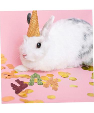 BUGUUYO Rabbit Snacks Guinea Pig Treats Rabbit Treats for Bunnies Bunny Cage Accessories Fiber - Buy Online on GoSupps.com