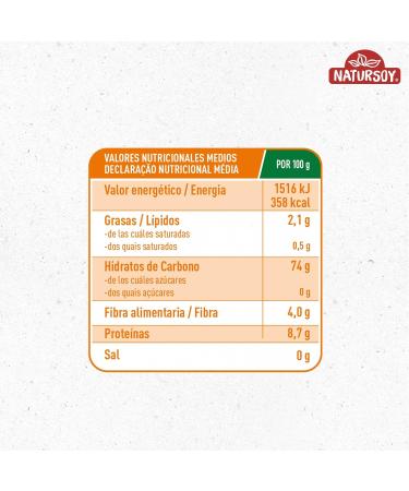  NATURSOY FUSILLI TRIGO SARRACENO GLUTEN-FREE 500 GR - Buy Online on GoSupps.com