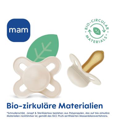 MAM Start Latex Pacifier Set for Newborns | Eco-Friendly Organic Materials | Includes Pacifier Box | Squirrel & Bird Designs | 0-2 Months - Buy Online on GoSupps.com
