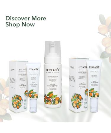 Revitalizing Night Facial Cream with Organic Argan Oil - Anti-Aging Moisturizer Vegan 97.7% Natural Ingredients 1.7 Fl Oz - Buy Online on GoSupps.com