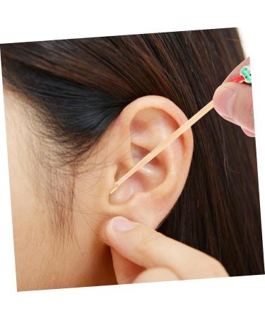 SKISUNO 5pcs Bamboo Ear Cleaning Tool Lovely Doll Head Design Skid-Resistant Safe for Family Use for Gentle Wax Removal Random Colors Included - Buy Online on GoSupps.com