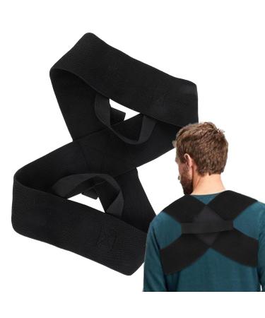 Fovolat Posture Correction | Shoulder Straightener | Shoulder Brace Straightener for Men and Women Back Relief Correction Strap for Indoors and Outdoors Xl