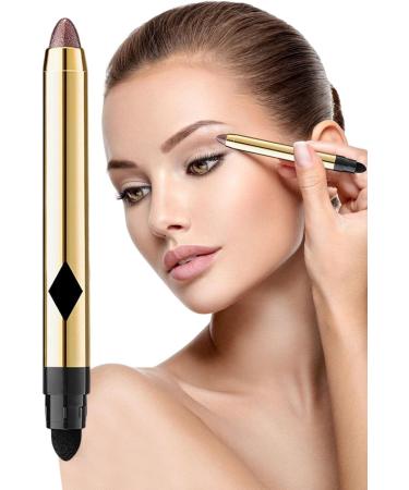Eye Shadow Sticks Double-Ended Pearlescent Eyeshadow Stick | Shimmer Cream Eye Shadow Pencil Crayon Eye Brightener Highlighter Eyeliner Crayon Make Up Aviere 07# - Buy Online on GoSupps.com